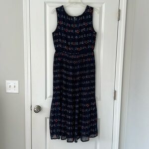 Dress with anchors